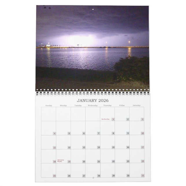 Tampa Bay, Florida-Gewitter Kalender (Jan 2026)