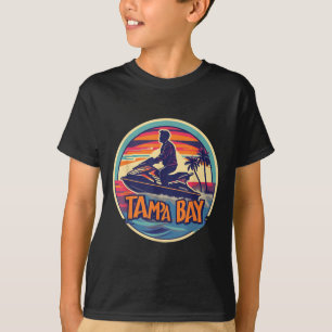 Tampa Bay Florida Jetski Bootfahren Wasser Golfgew T-Shirt