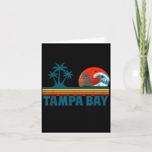 Tampa Bay Florida Strand Tropischer Sonnenuntergan Karte