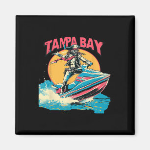 Tampa Bay Pirat Florida Jetski Bootfahren Lustig G Magnet