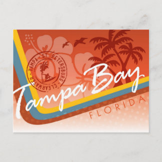 Tampa Bay Tropical Postcard Postkarte