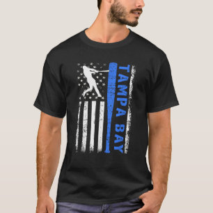 Tampa Bay Us Flag Outfit für diejenigen, die Liebe T-Shirt