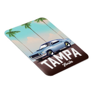 Tampa Florida Autopposter Magnet