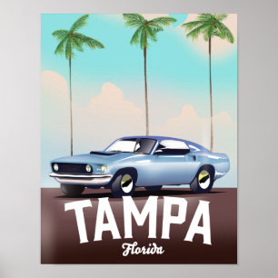 Tampa Florida Autopposter Poster
