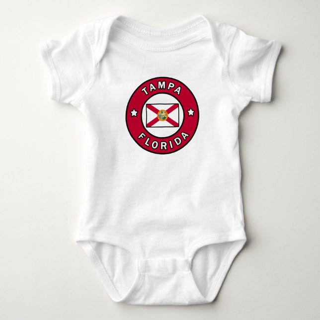 Tampa Florida Baby Strampler (Vorderseite)