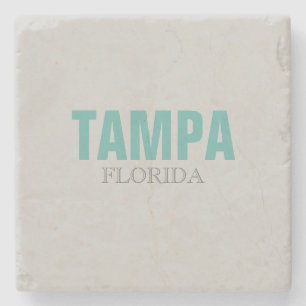Tampa Florida Beach Style Stone Untersetzer