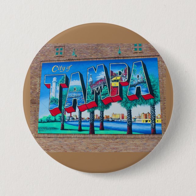 Tampa, Florida Button (Vorderseite)