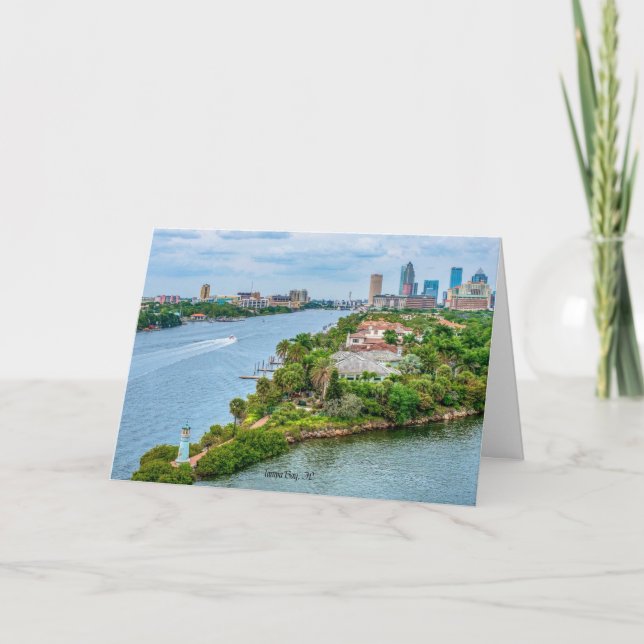 Tampa, Florida Karte (Vorderseite)