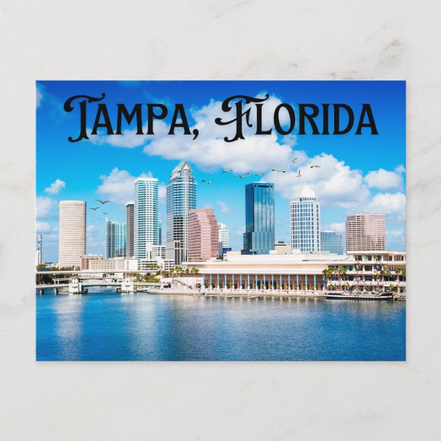Tampa, Florida Postkarte (Vorderseite)