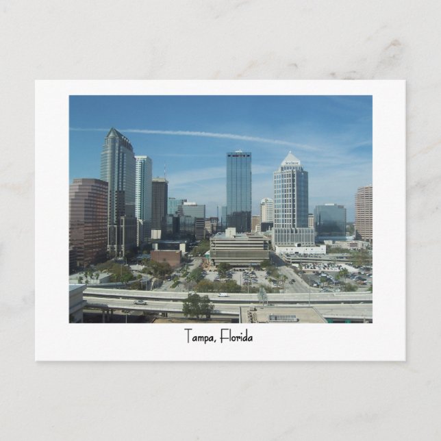Tampa, Florida Postkarte (Vorderseite)
