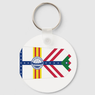 Tampa (Florida) Schlüsselanhänger der Stadtflagge