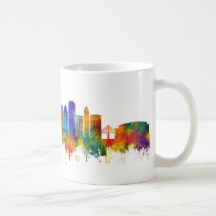 Tampa Florida Skyline Kaffeetasse