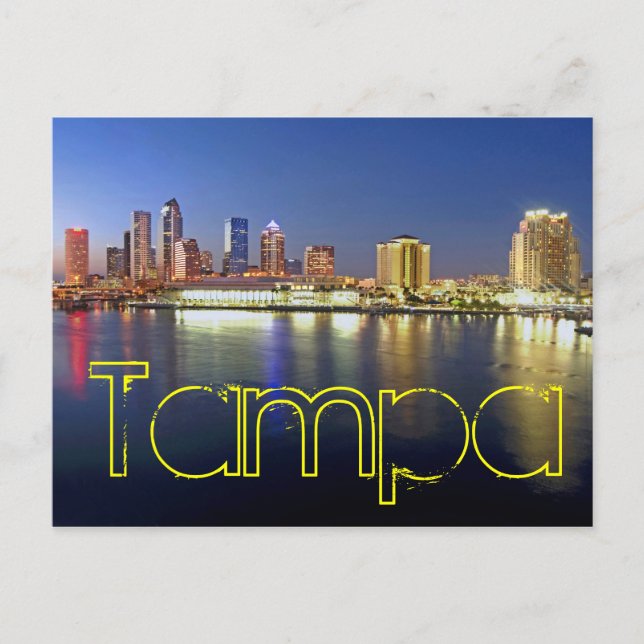 Tampa, Florida, U.S.A. Postkarte (Vorderseite)