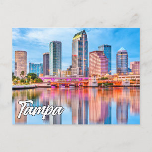 Tampa, Florida, USA Postkarte