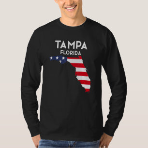 Tampa Florida USA Staat America Travel Floridian T-Shirt