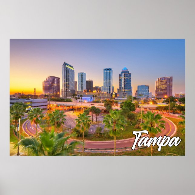 Tampa, Florida, Vereinigte Staaten Poster (Vorne)