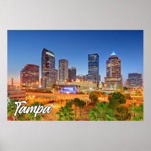 Tampa, Florida, Vereinigte Staaten Poster