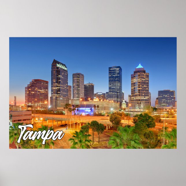Tampa, Florida, Vereinigte Staaten Poster (Vorne)