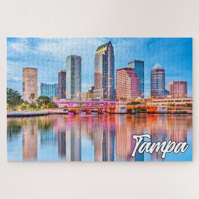 Tampa, Florida, Vereinigte Staaten Puzzle (Horizontal)