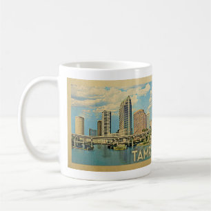 Tampa Florida Vintage Travel Kaffeetasse