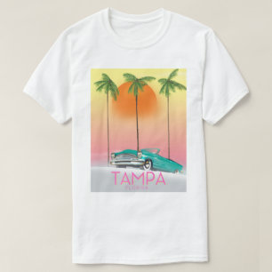 Tampa Florida Vintages Reiseplakat T-Shirt