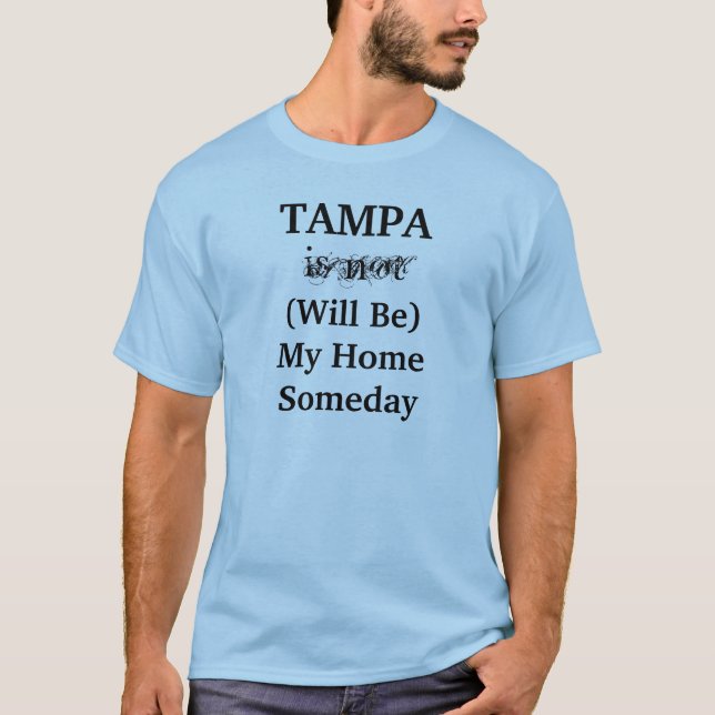 TAMPA Florida Zuhause Reise T-Shirt (Vorderseite)
