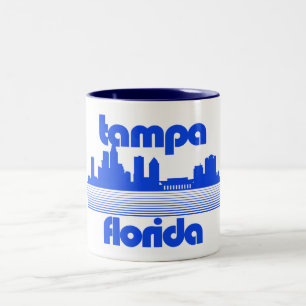 Tampa Florida Zweifarbige Tasse