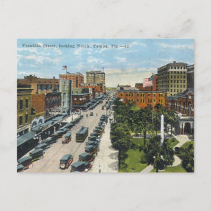 Tampa - Franklin Street Postkarte