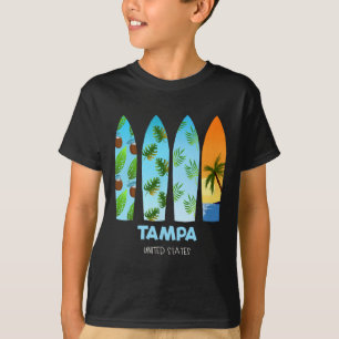 Tampa Vereinigte Staaten Surfen Surfboard T-Shirt