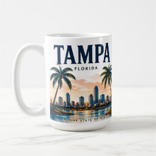 Tampa Waterfront Skyline Kaffeetasse