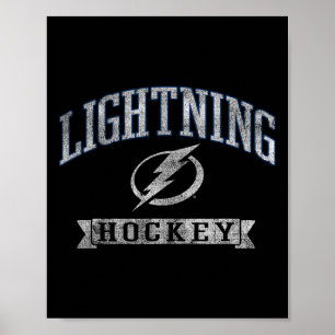 Tampa Y Lightning Vintage-Hockey offiziell lizenzi Poster