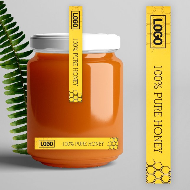 Tamper-Proof-Siegel für das Logo "Thin Honey" (Von Creator hochgeladen)