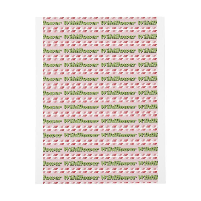 Tamper-Proof Wildblume Honey Jar Lid Labels (Bogen)