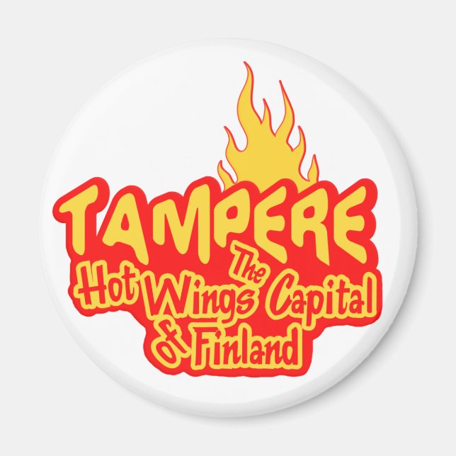 Tampere Hot Wings Magnet (Vorne)