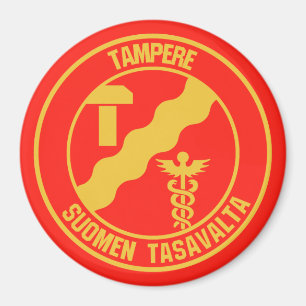 Tampere-RundEmblem Magnet