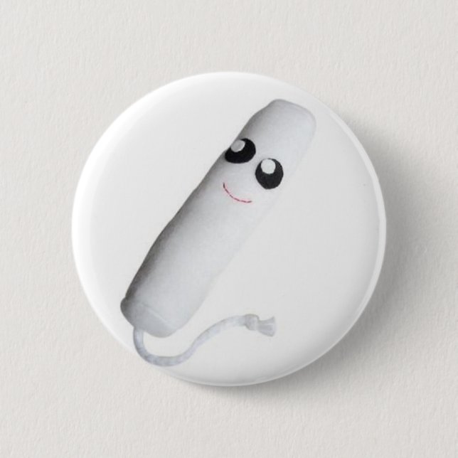 Tamponknopf Button (Vorderseite)