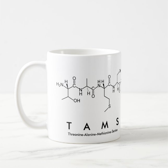 Tams Peptidname Tasse (Links)