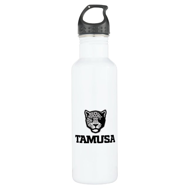 TAMUSA Jaguars Edelstahlflasche (Vorderseite)