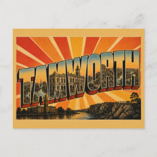 Tamworth NSW Australien Inland-Heritage-Stadt  Postkarte