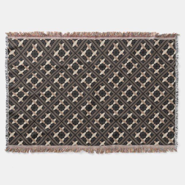 Tan auf Black Decke (Vorderseite)