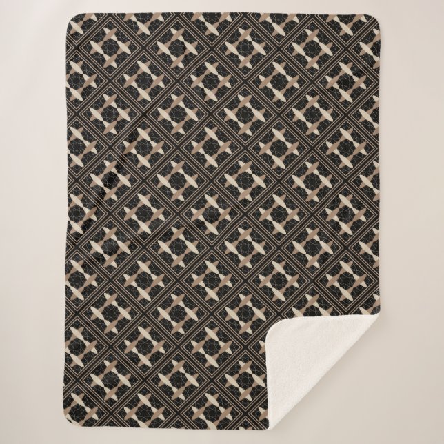 Tan auf Black Sherpadecke (Vorderseite)