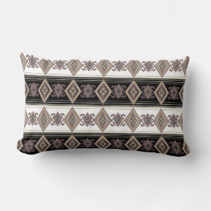 Tan Blend Folkdesign Reversible Lumbalkissen Lendenkissen