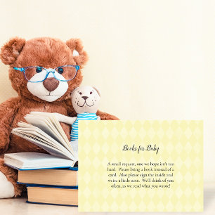 Tan Bunny Rabbit Books for Baby Shooting Game Begleitkarte