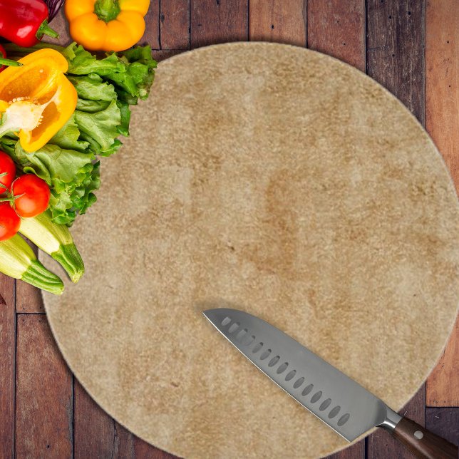 Tan Chamois Leather Print Schneidebrett (Tan Chamois Leather Print Cutting Board by Looly Elzayat)