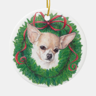 TAN-Chihuahua-Hundekunst-Verzierung Keramik Ornament