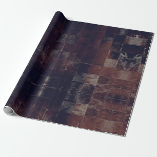 Tan Cowhide Patchwork Druckpapier Geschenkpapier
