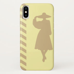 Tan Cream Neutral Chevrons Fashion Case-Mate iPhone Hülle