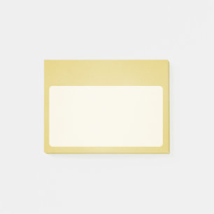 Tan Grainy Texture Look Post-it Klebezettel