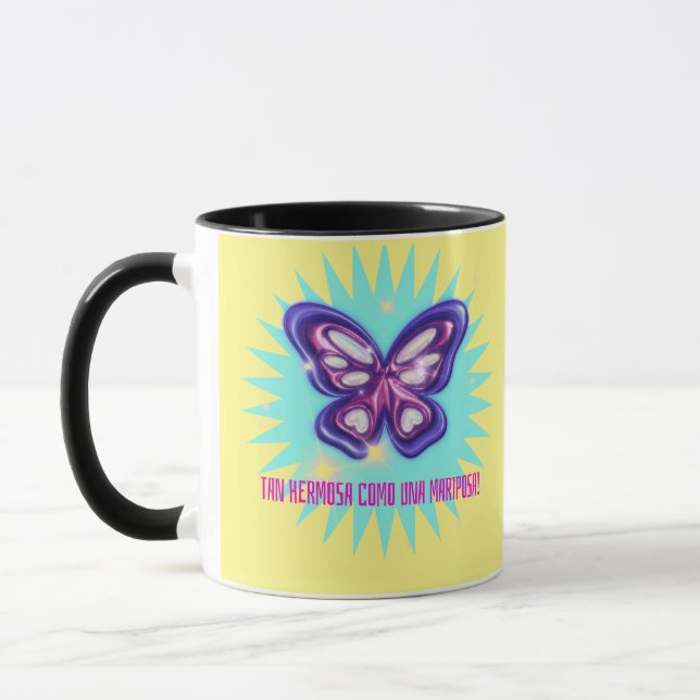 Tan hermosa como mariposa tasse (Links)