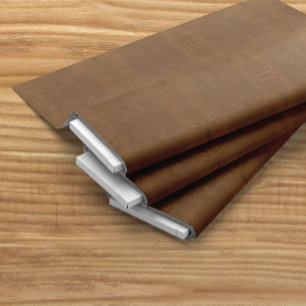 Tan Imitats Leather Stoff